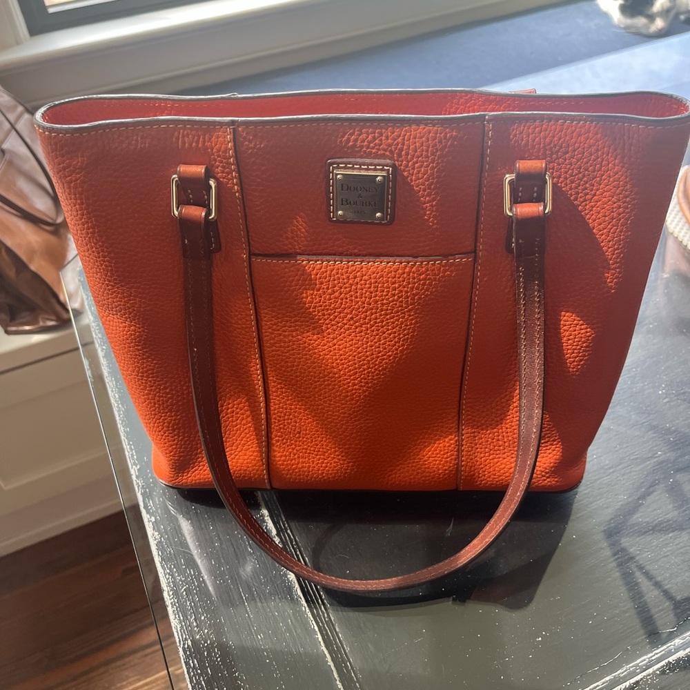 Dooney & Bourke Vibrant Orange Tote